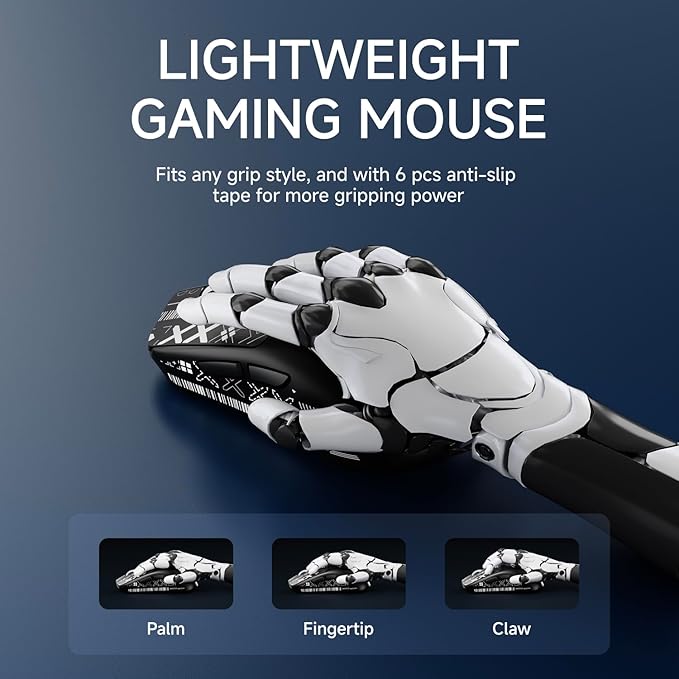 EWEADN X23Pro Wireless Gaming Mouse, 49g Lightweight Mouse, PAW3311 Sensor - Image 6