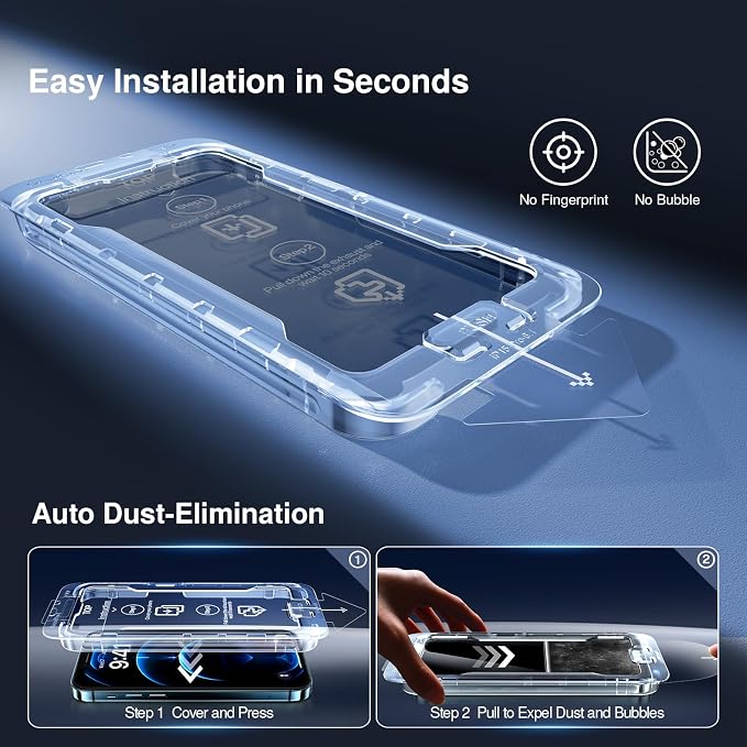 SMARTDEVIL 2+2Pack Privacy Screen Protector - Image 2