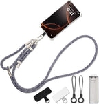 3-in-1 Adjustable Phone Lanyard Crossbody Cell Phone Neck Strap Universal by Unknown