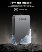 ORICO 512 GB Magnetic SSD, PD100W Charging, 4K ProRes HDR, 1000MB/s USB 3.2 - Image 8