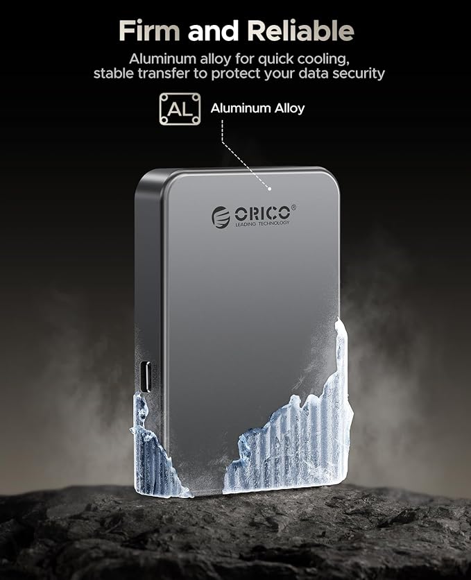 ORICO 512 GB Magnetic SSD, PD100W Charging, 4K ProRes HDR, 1000MB/s USB 3.2 - Image 8