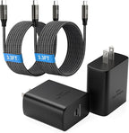 45W Super Fast Charger Type C, 45 Watt USB-C Charger PD/PPS Wall Charging Block by EASDMN