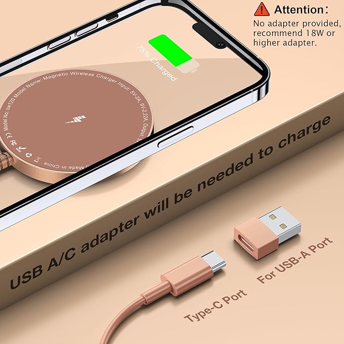 Magnetic Wireless Charger for iPhone: Compatible - Image 6