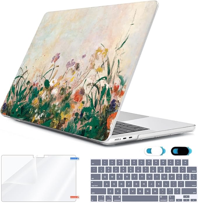 Compatible with MacBook Air 13.6 inch Case 2025 2024 2023 2022 Release M4 A3240 by HOHAIYOO