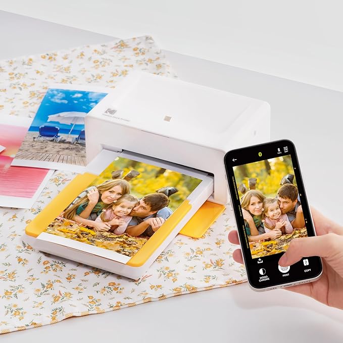 KODAK Dock Plus 4PASS Instant Photo Printer + 10 Sheets - Image 6