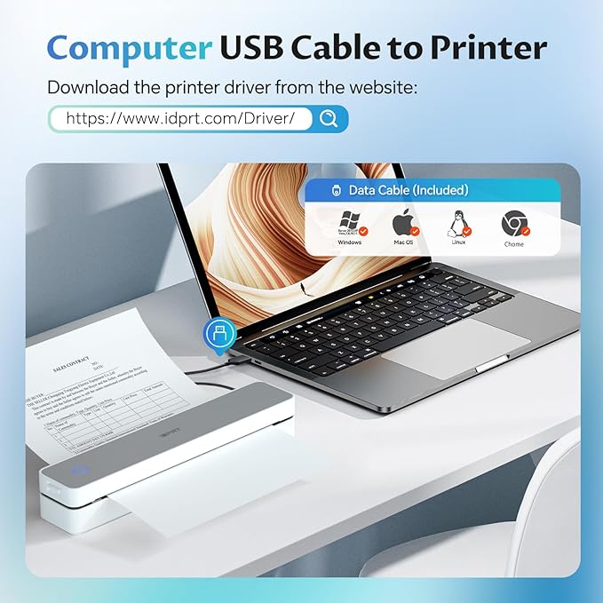 iDPRT Portable-Printer Wireless - Image 3