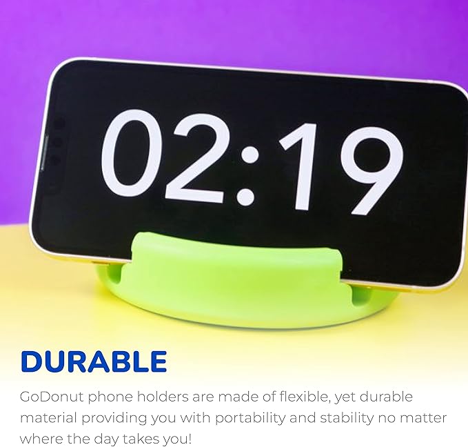 GoDonut – Phone Stand Original – Cell Phone Holder + Tablet Stand Desk - Image 5