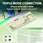 AULA S99 Gaming Keyboard, Wireless Computer Keyboards, Tri-Mode - Image 3