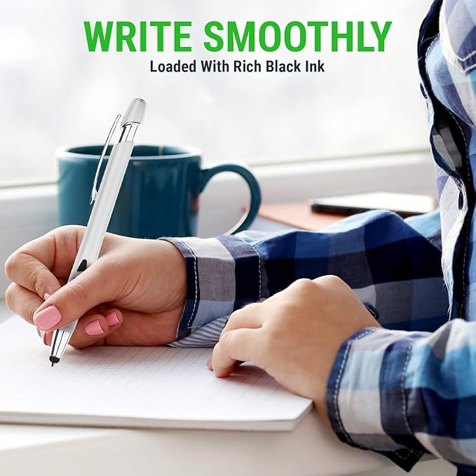 Stylus Pens - 2 in 1 Touch Screen & Writing Pen, Sensitive Stylus Tip - - Image 6