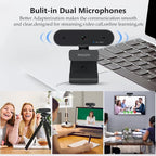 PHILIPS HD 1080P Webcam Camera for PC, SPL6208 Web Camera for Laptop, Dual - Image 4