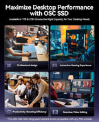 ORICO OSC 2TB M.2 NVMe SSD for Desktop PC, PCIe 4.0 Internal SSD - Image 7