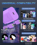 Phone 16 15 Charger, 30W USB C Fast Charger Block & 10FT Long C to C Fast - Image 5