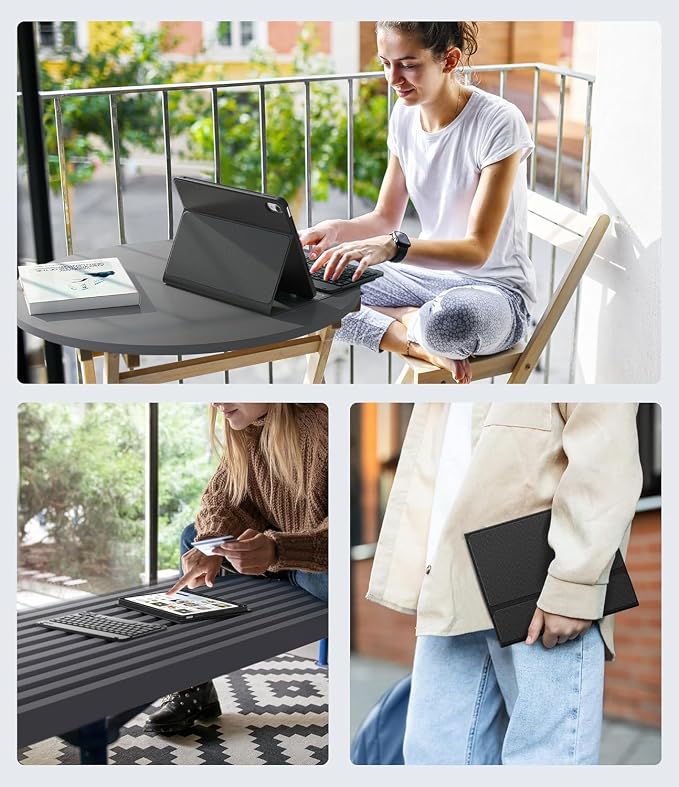 Keyboard Case for Samsung Galaxy Tab A9 Plus 5G 11 inch 2023, Magnetic - Image 6