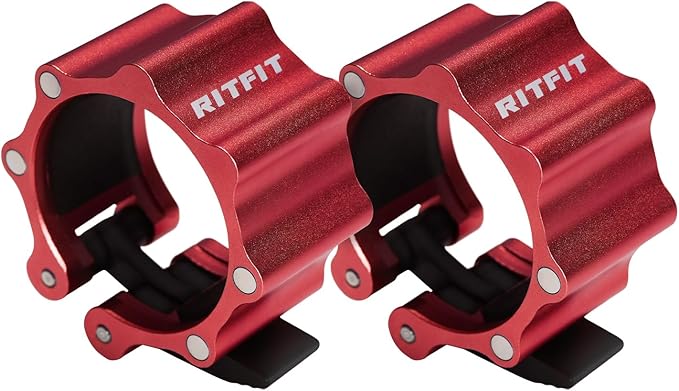 RitFit 2-Inch Magnetic Barbell Collars Locking Clamps - Image 2