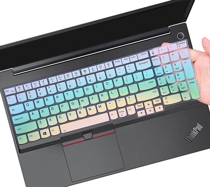 Keyboard Cover for Lenovo ThinkPad E15 Gen 4/3/2 E580 E590 E595, ThinkPad L15 by CaseBuy