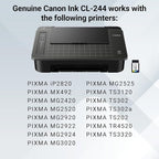 Canon CL-244 Genuine Color Ink Cartridge, Compatible - Image 5