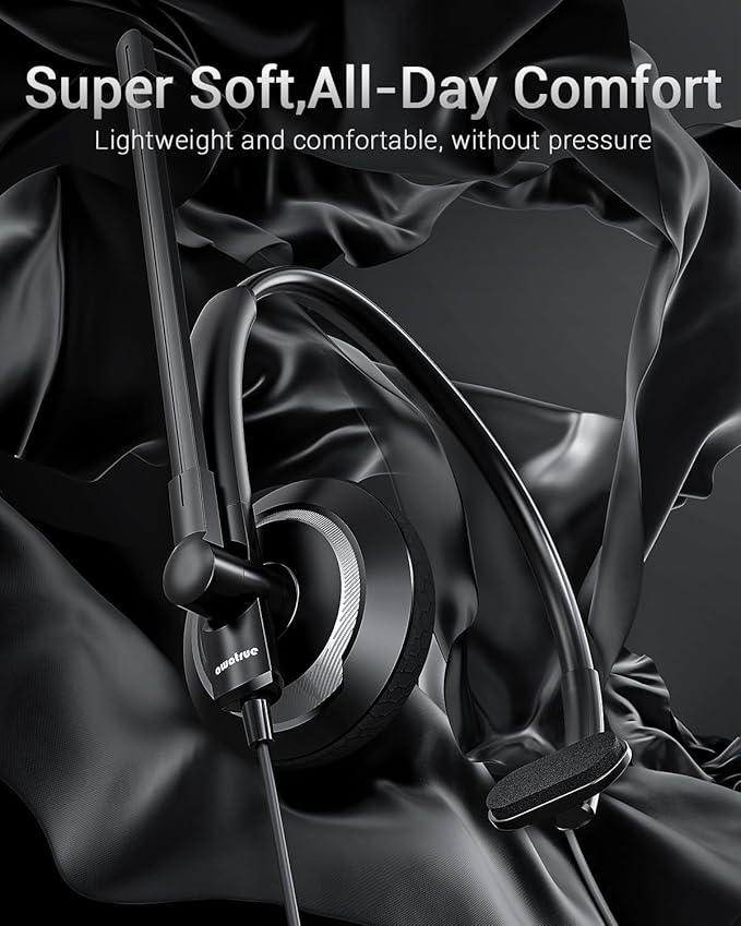 USB Headset with Microphone for PC - Image 3