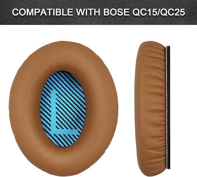 Replacement Ear Pads for Bose QuietComfort 15, Headphone Ear Covers, High - Image 2