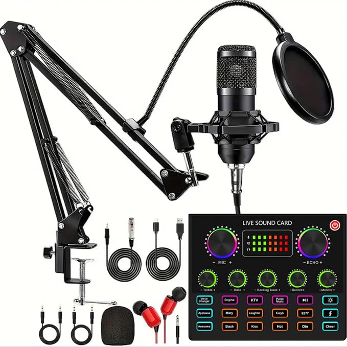 sktome Podcast Equipment Bundle, V8max Voice Changer by EnjoyYourLifewithsktome