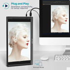 KYY Portable Monitor 15.6inch 1080P FHD USB-C, HDMI Computer Display HDR IPS - Image 8