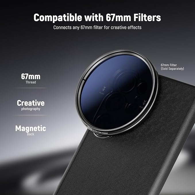 NEEWER S25 Ultra Case, Protective Faux Leather Phone Case - Image 3