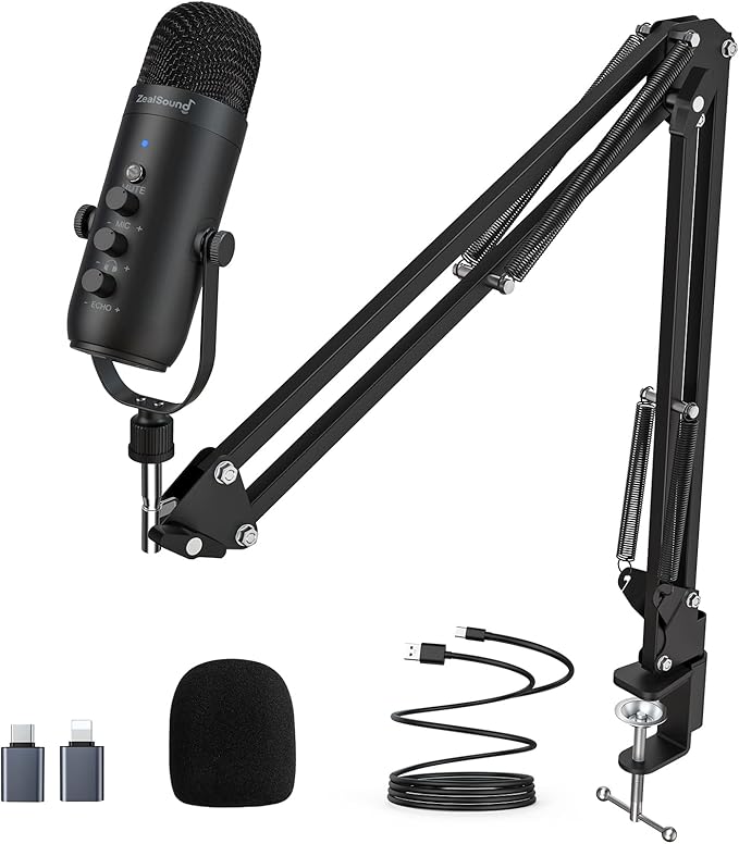 ZealSound Podcast Microphone by zealsound