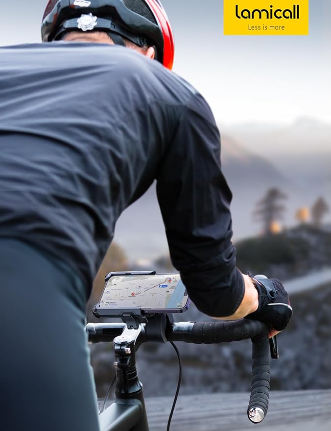 Lamicall Motorcycle Phone Mount Holder - Image 7