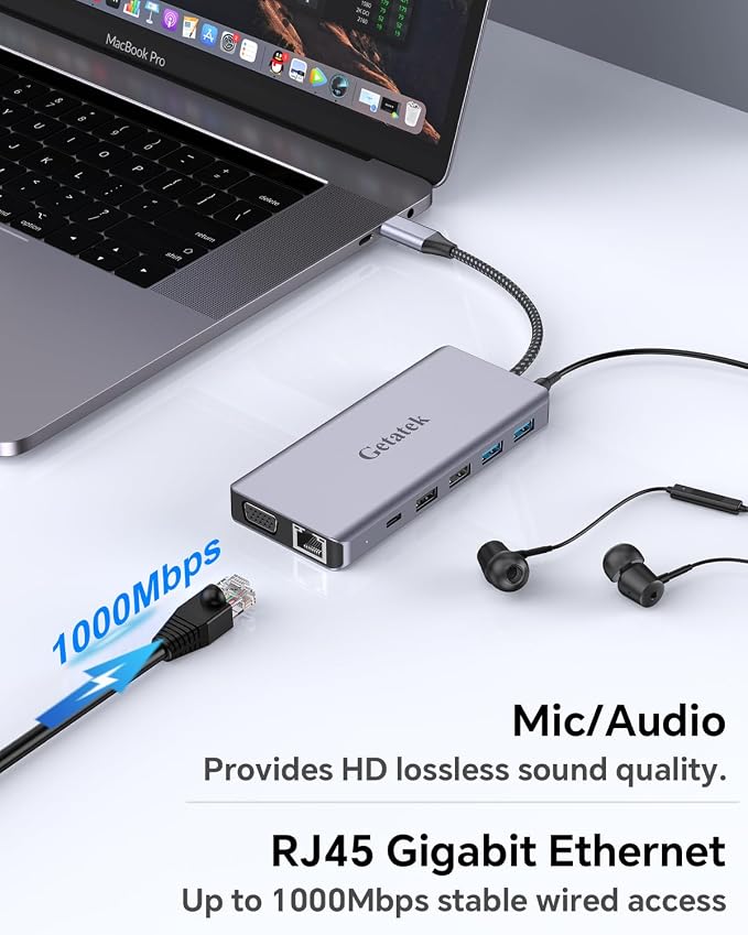 Getatek12-in-1 Docking Station - Image 7