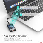 uni USB C SD Card Reader, Sturdy Micro SD Card Adapter, High-Speed USB Type C - Image 6