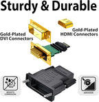 DVI to HDMI Adapter, Laptop – Gold-Plated Connectors - Image 7