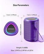 Portable Bluetooth Speaker Beach Essentials: Powerful Crystal Clear - Image 9