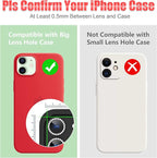 AGVEE 3+3 6 Pack for iphone 12 Pro/12/12 Mini/11 Pro Max/11 Pro/11 Camera Lens - Image 3