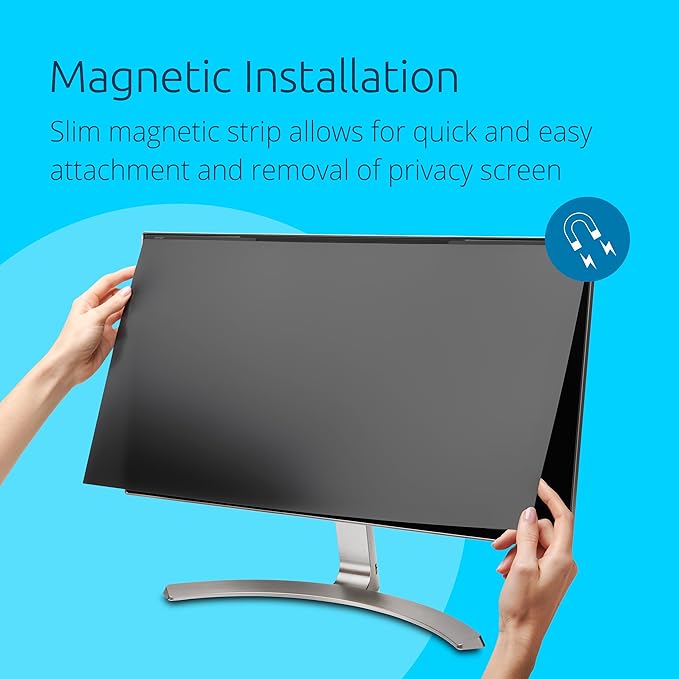 Kensington MagPro 21.5 Inch Magnetic Computer Privacy Screen - Image 5