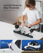 Charging Dock for Meta Quest 3/3S Charging Station Magnetic Charger for Meta - Image 5