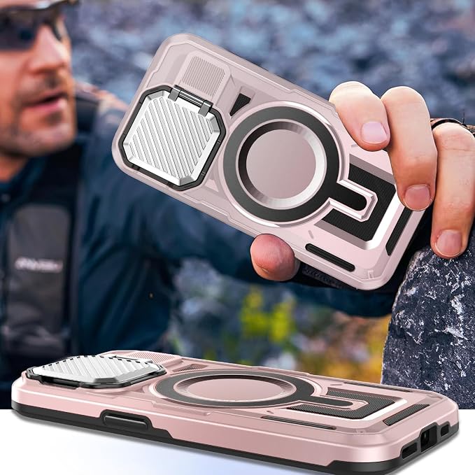Camera Stand Case for iPhone 15 Plus, 2024 Version Military Grade Protective - Image 6