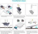 XLTTYWL Starlink Mini Mount, Premium Star Link Mimi Standard Mobility Roof RV - Image 3