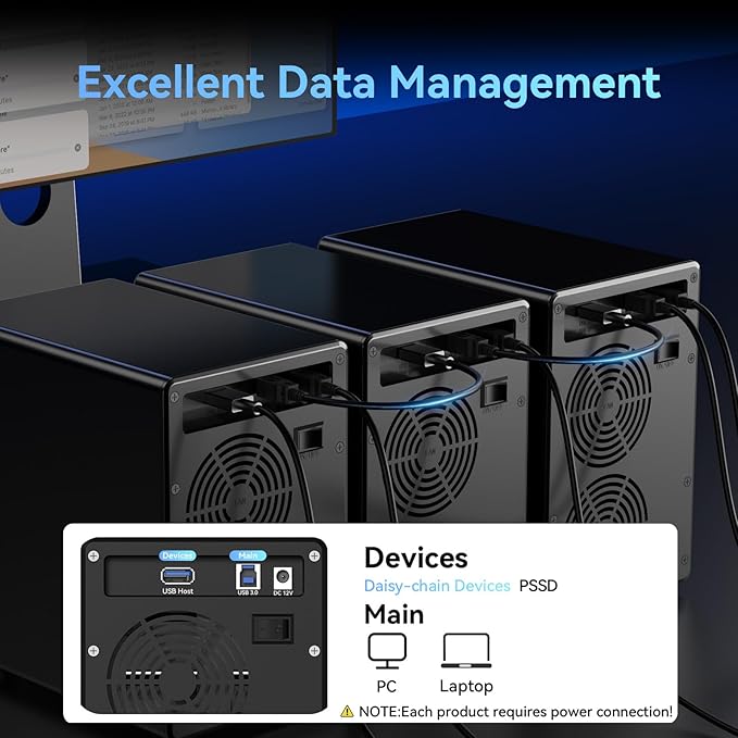 6 Bay Hard Drive Enclosure - Image 6