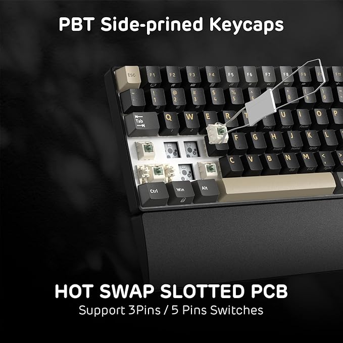 RK ROYAL KLUDGE RK96 RGB Limited Ed, 90% 96 Keys Wireless 3-Mode - Image 6