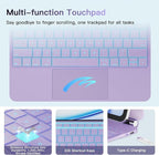 for iPad Air 13 inch Case with Keyboard, iPad Pro 12.9 Magic Keyboard, Springy - Image 6