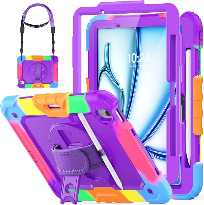 HXCASEAC Case for iPad Air 11 inch, Shockproof Design by HXCASEAC