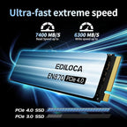 2TB SSD NVMe M.2 2280 PCIe Gen4 x4 Internal Solid State Drive - Image 2