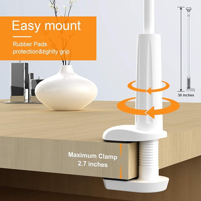Phone Holder Bed Gooseneck Mount - Image 3