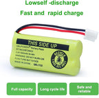 BT18433 BT28433 2.4v 500mAh Ni-Mh Phone Battery Rechargeable Compatible - Image 5