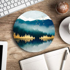 Mouse Pad, Round Personalized Computer Mouse Pads - Image 5