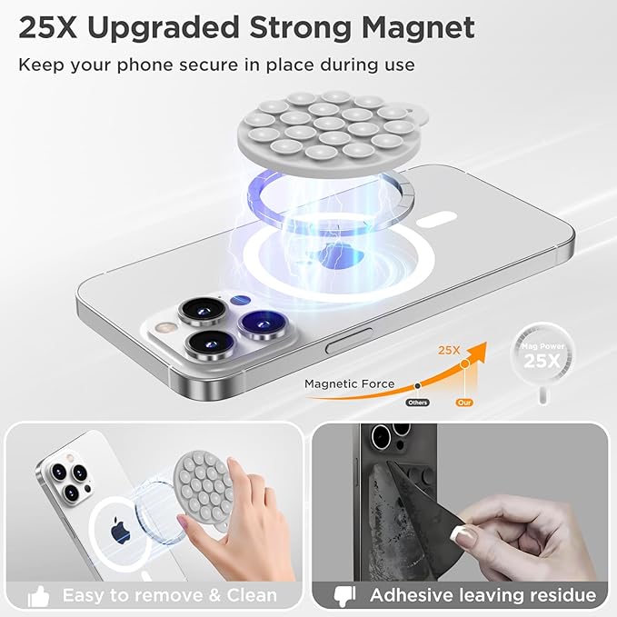 Magnetic Suction Cup Phone Mount - Image 5