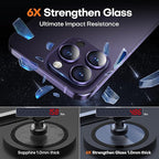 Camera Lens Protector for iPhone 16 Pro Max/16 Pro/iPhone 15 Pro Max/15 - Image 6
