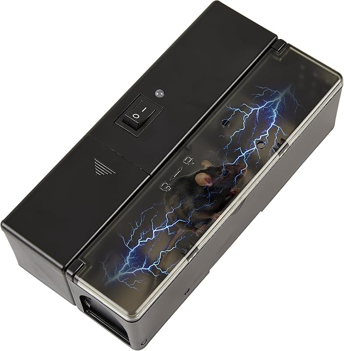 GSS Electric Mouse Trap, Smart Electronic Mouse Trap, Escape-Proof Design Mice by GSS+Safety