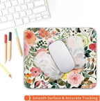 Square Mouse Pad Watercolour Floral, Personalized Premium-Textured Custom Mouse - Image 4