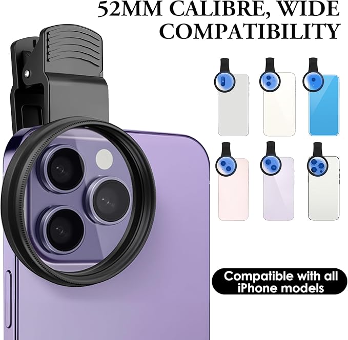 Clip - on Phone Polarizer Lens, Anti - Glare Polarizing Filter - Image 8