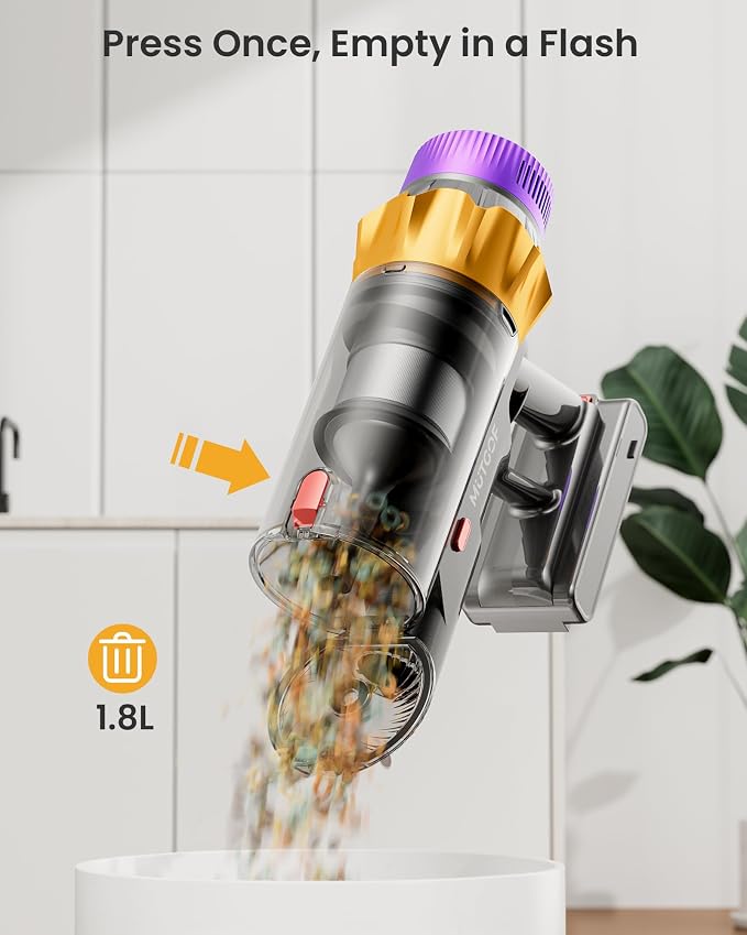 Cordless Vacuum Cleaner, 600W 50KPA 70 Mins Vacuum Cleaners - Image 7